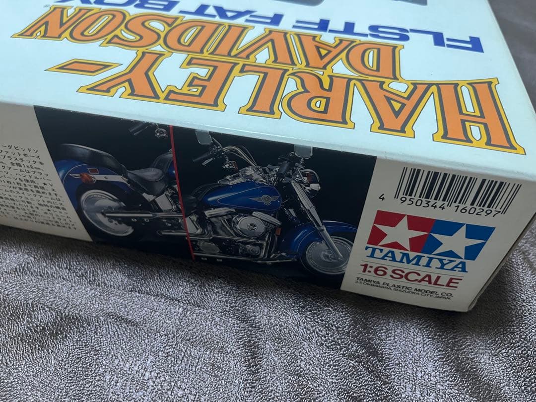 絶版 タミヤ プラモデル ハーレーダビッドソン ファットボーイ 激レア