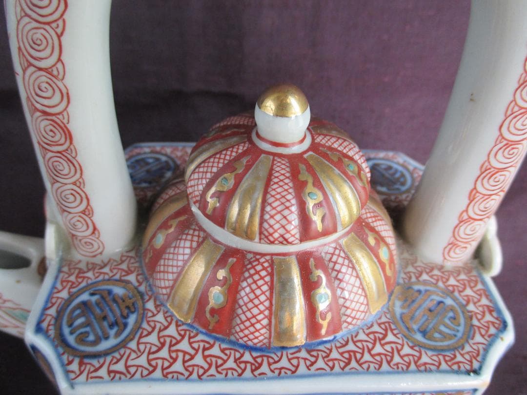 銚子 酒注ぎ 酒器 九谷赤絵 212 - メルカリ