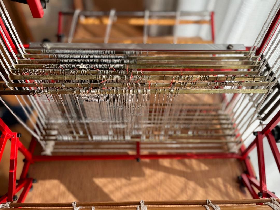 東京手織機 ハンディールーム400 8枚綜絖 二重ビーム付き