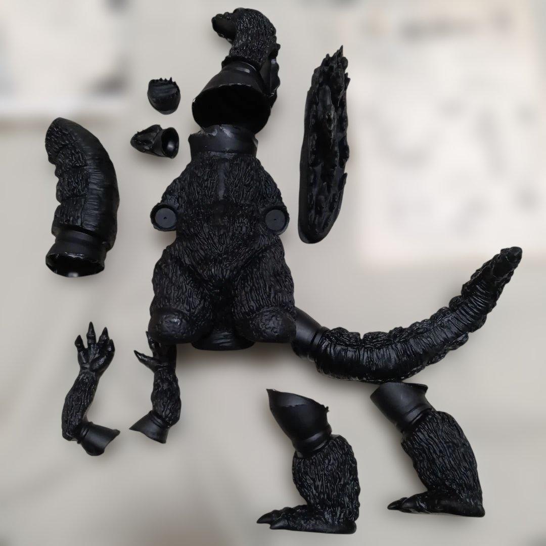 未組立】ツクダホビー ゴジラ 1964 1:160 PVCモデルキット