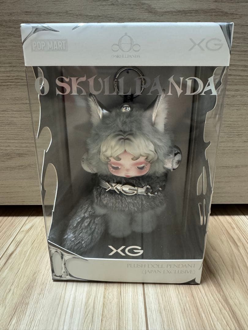 POP MART Skull panda✖️XG 日本限定 ぬいぐるみペンダント