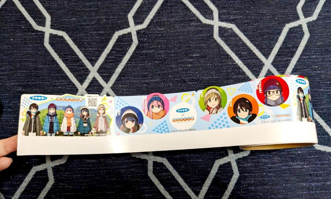 ゆるキャン非売品パネル＆テープ