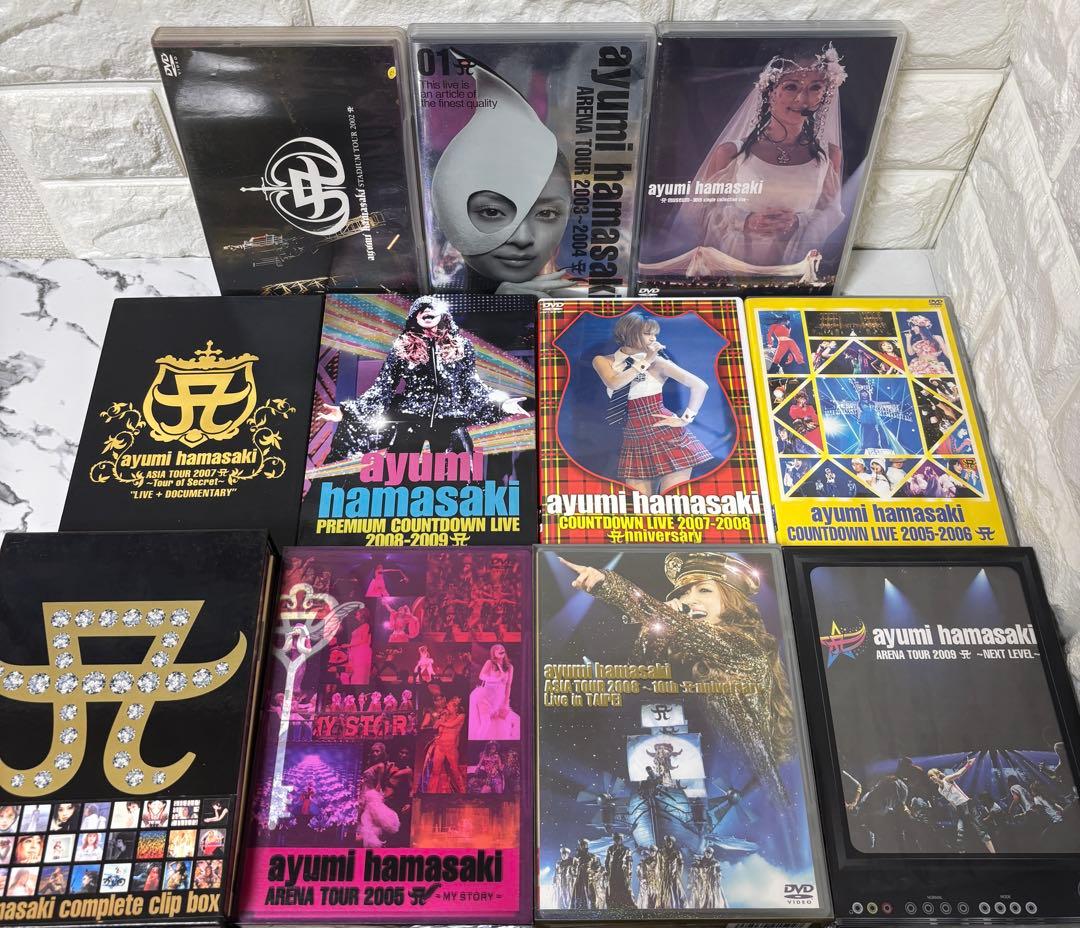 セット✨】浜崎あゆみ DVD 全11作品Complete Clip Box セット✨】浜崎