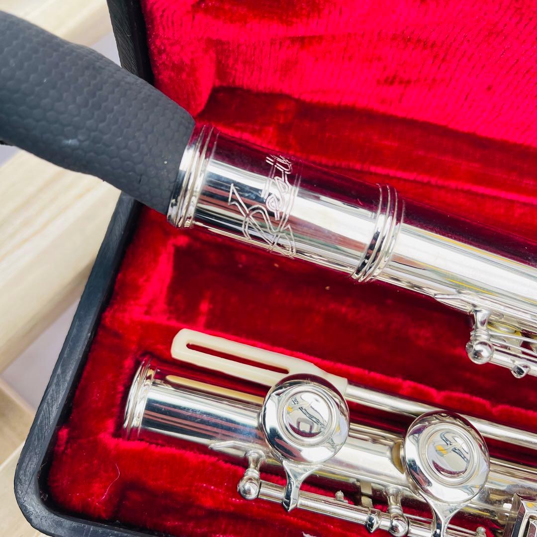 フルート　フルメッキ　美品