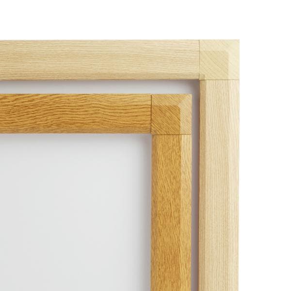 2枚組 A1 アルミフレーム ポスターグリップ PG44S けやき 業務用 角型