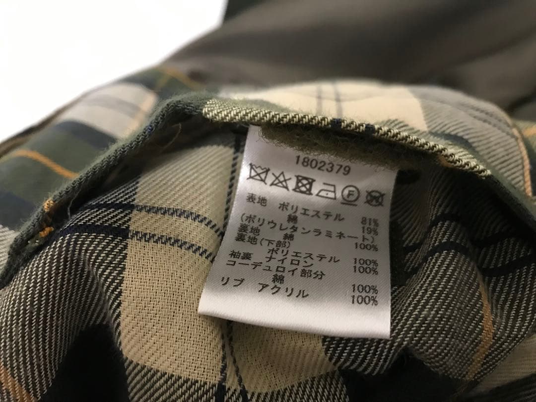 美品 Barbour（バブアー）× BEAMS F（ビームスF）別注