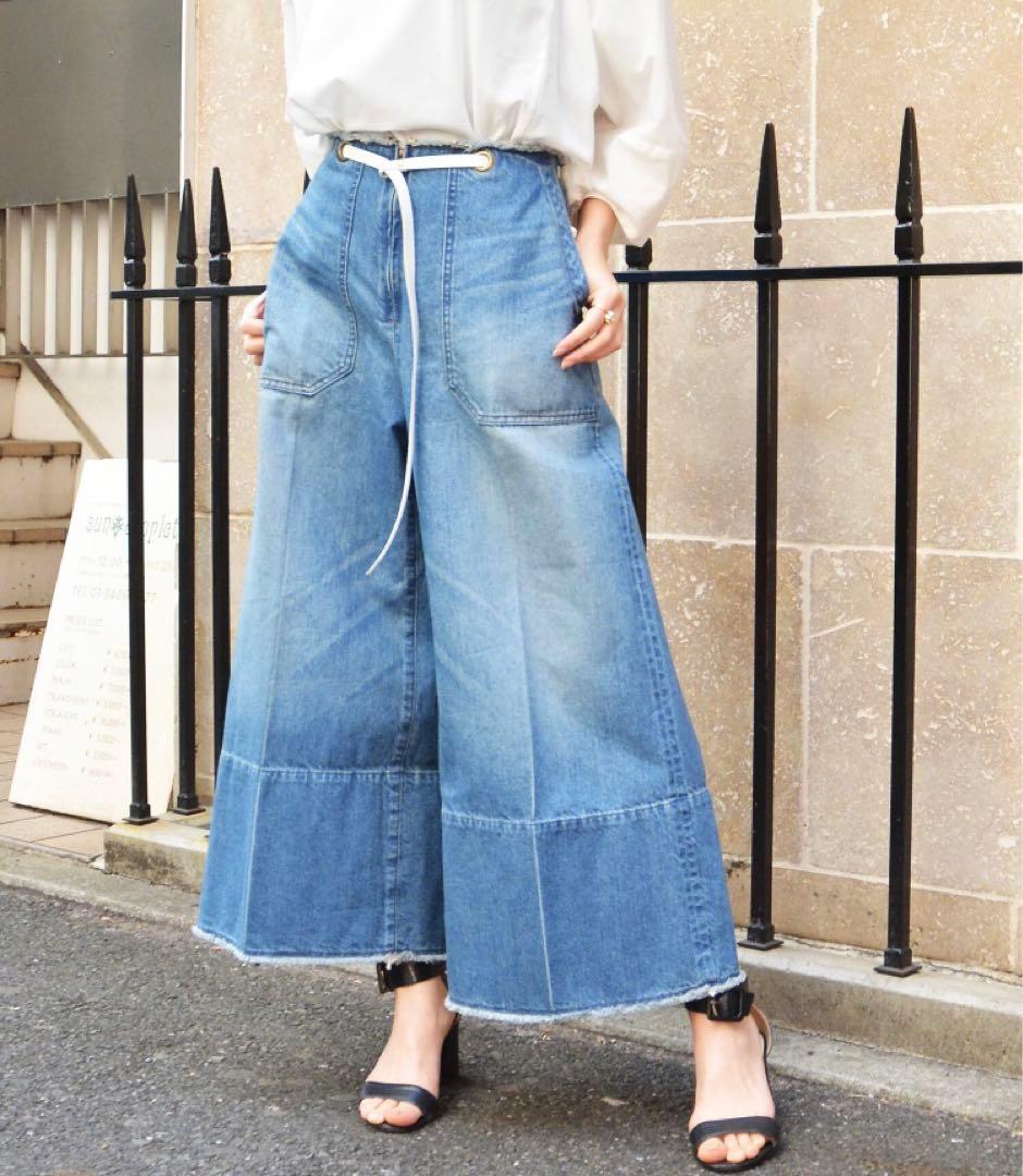 フォクシー ビジュー ピンブローチ FOXEY ブラウン オレンジ クリア