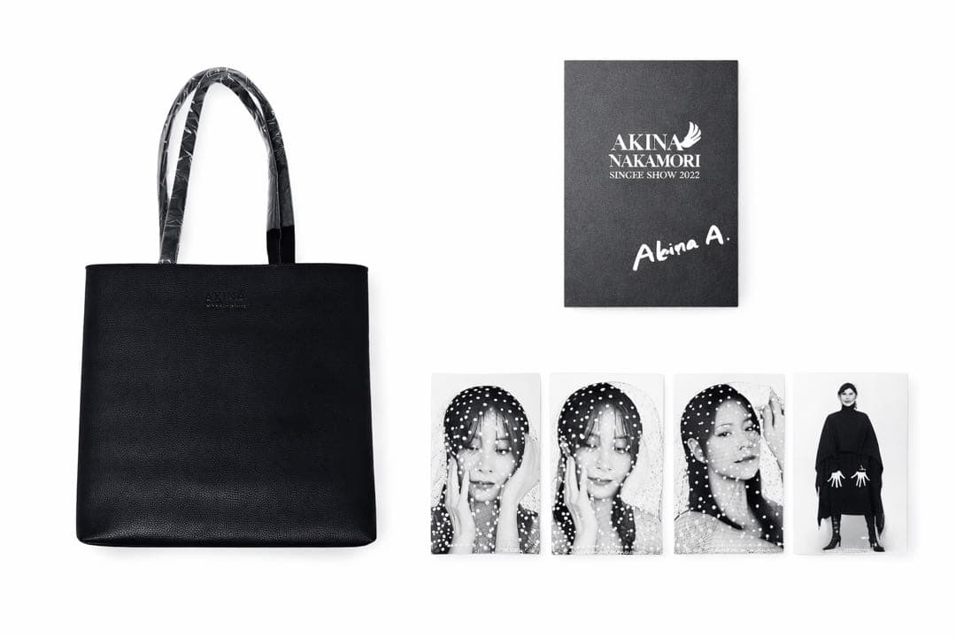 新品未開封】中森明菜ディナーショー 2025 バッグ ポストカード セット