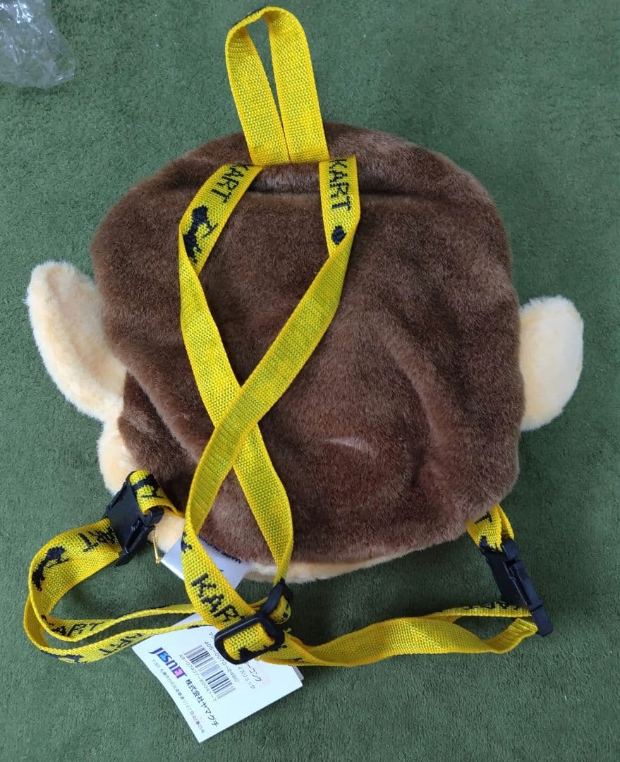 マリオカート64 ドンキーコング フェイスリュック【超希少】