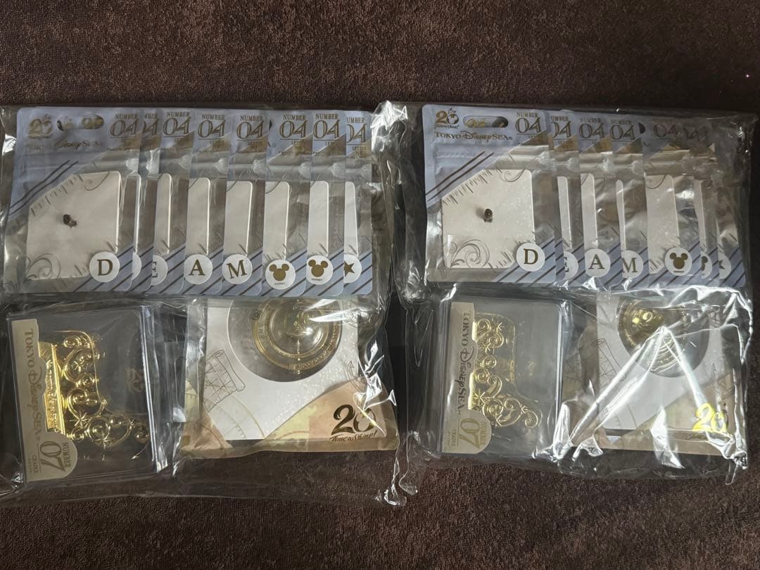 ディズニーキャラクター アクセサリーセット 2個