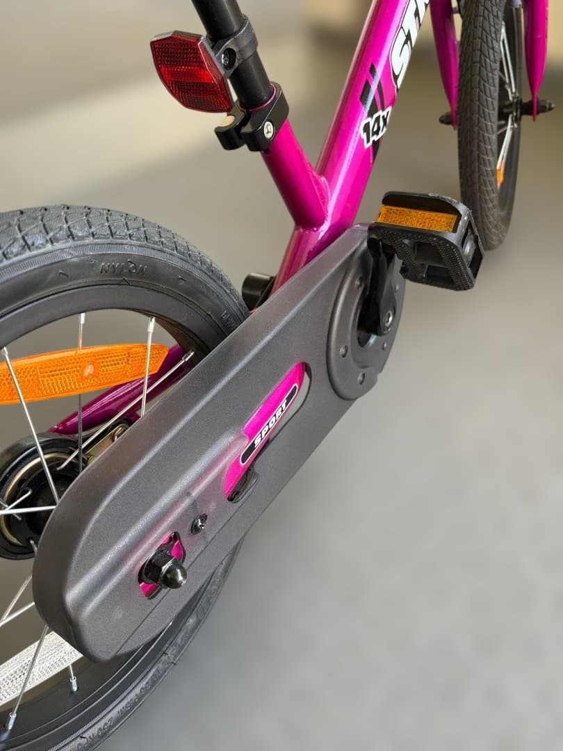 たのメル便【美品】STRIDER14xストライダー フューシャピンク スタンド