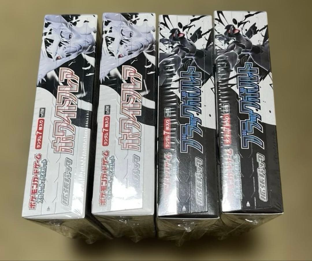 ブラックボルト　ホワイトフレア　カードファイルセット