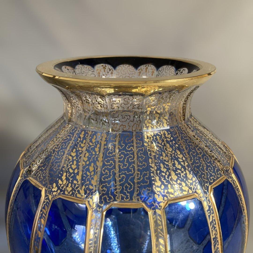 クローバージジさん専用】ボヘミアグラス 王室御用達 モーゼル社