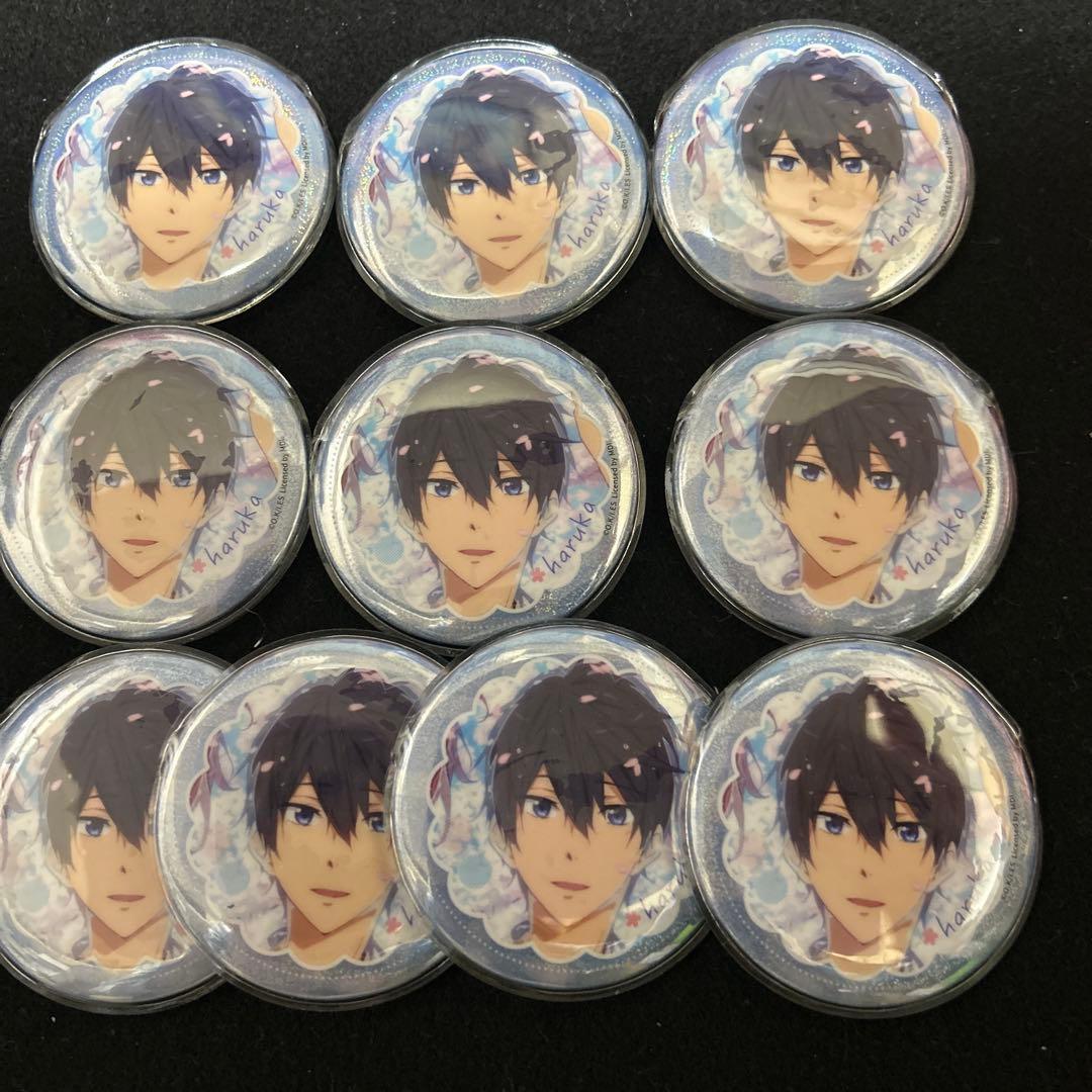 Free! 無印 七瀬遙 中国缶バッジ 10個セット - メルカリ