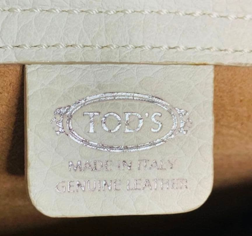 【特価品】TOD'S トッズ マイクロバッグ ウェーブバッグ ホワイト 白