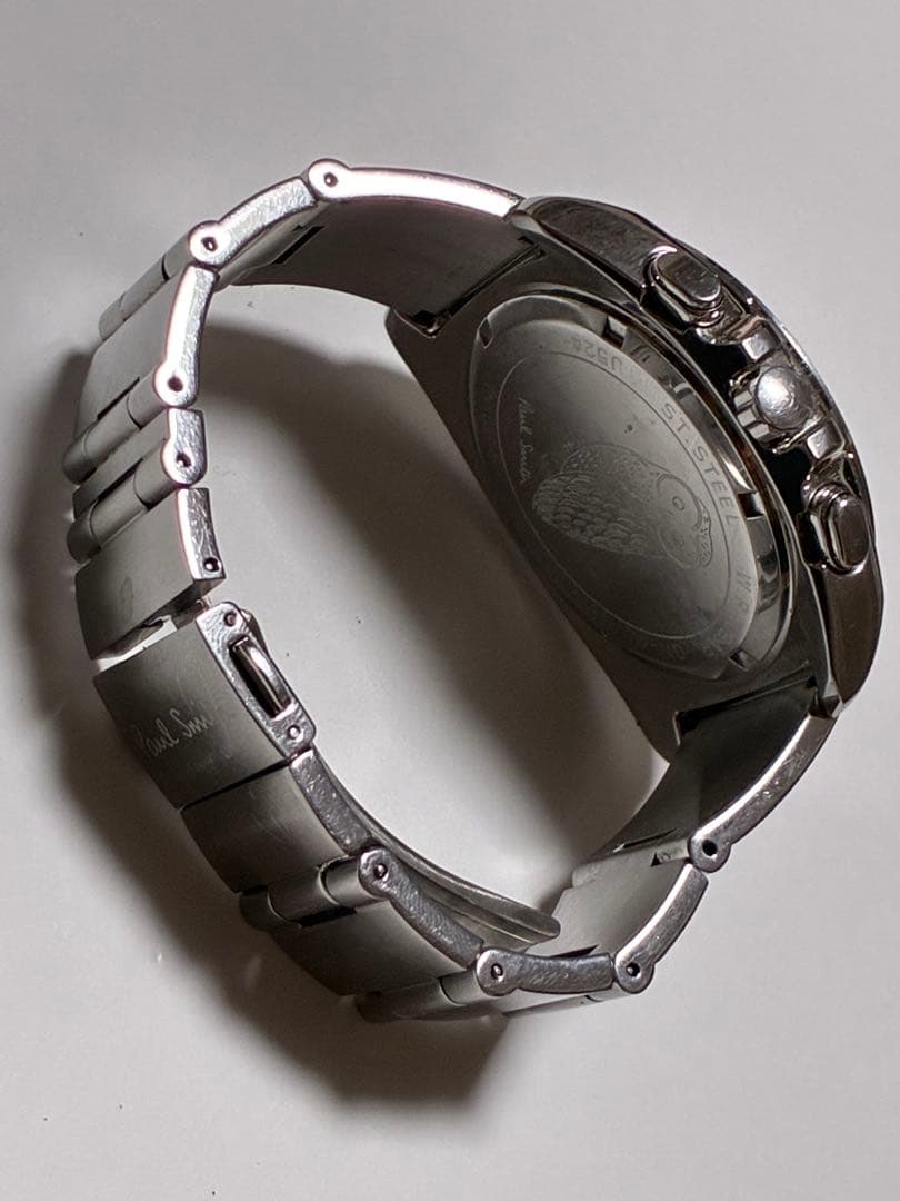 ポールスミス　フクロウ　クロノグラフ　メンズ腕時計