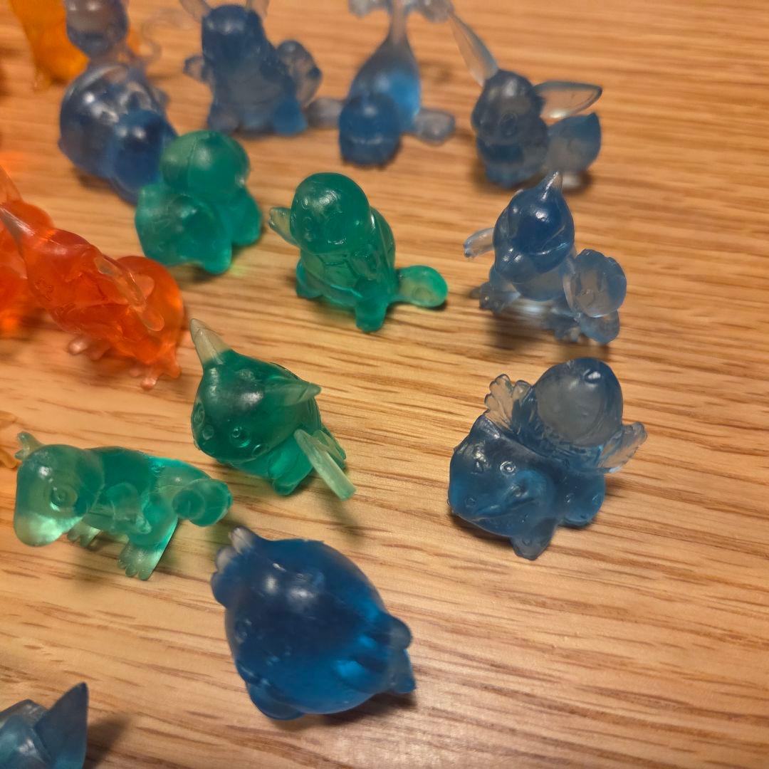 ポケモン クリアフィギュア 約70匹 塩ビ 消しゴム T116593693 - ゲーム