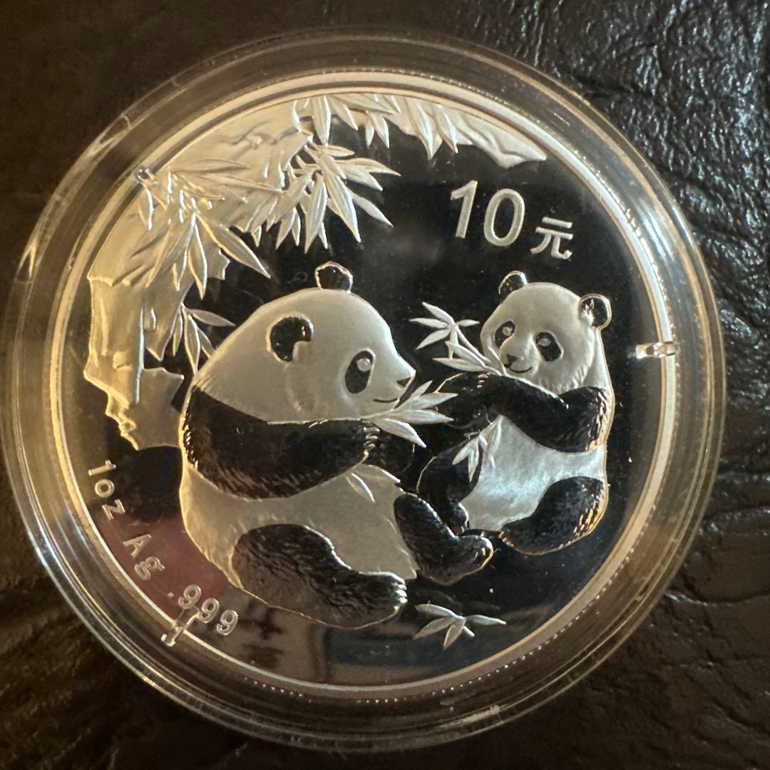 2006年　パンダ銀貨　10元　中国 2006年パンダ銀貨
