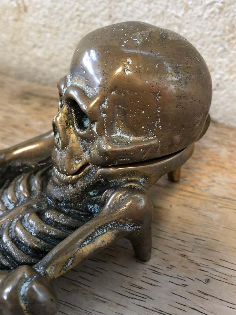 アンティーク 19s スカル髑髏骸骨ネイバーフッドインダストリアル