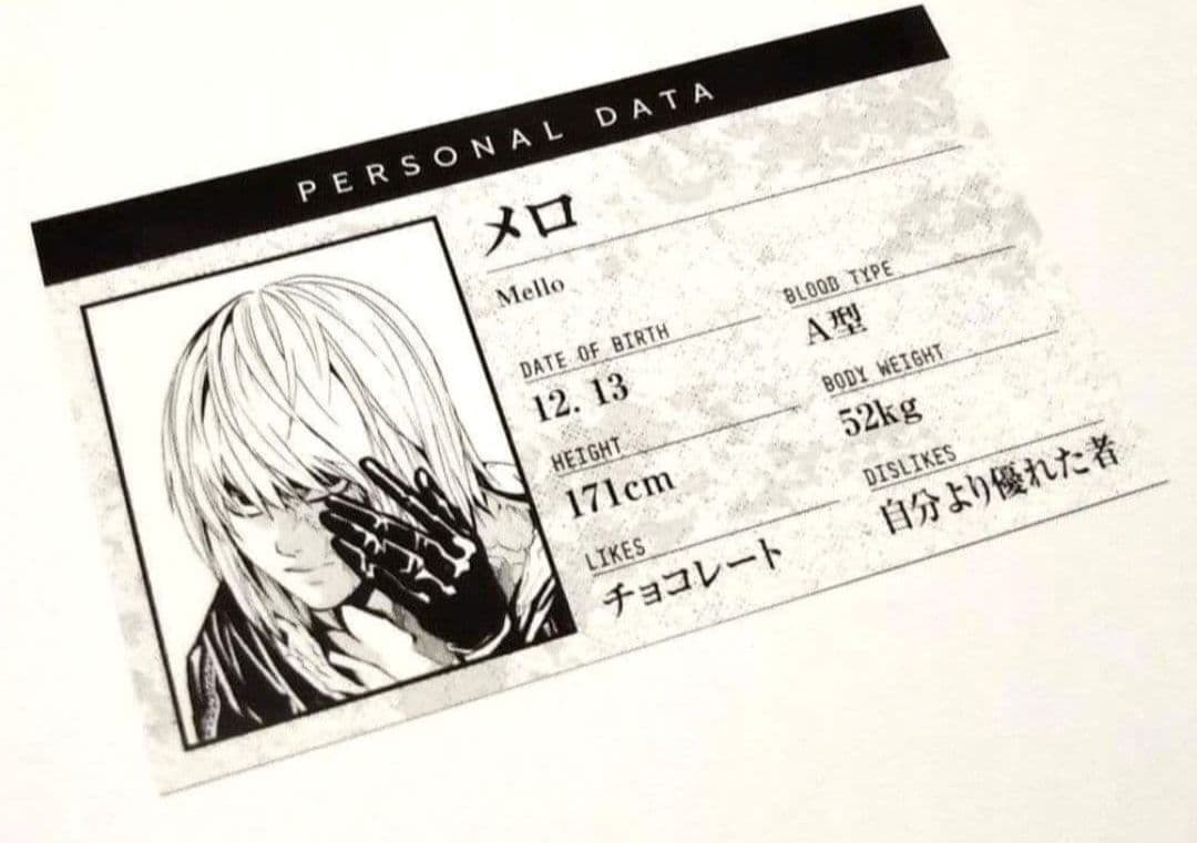 メロ カード デスノート - メルカリ