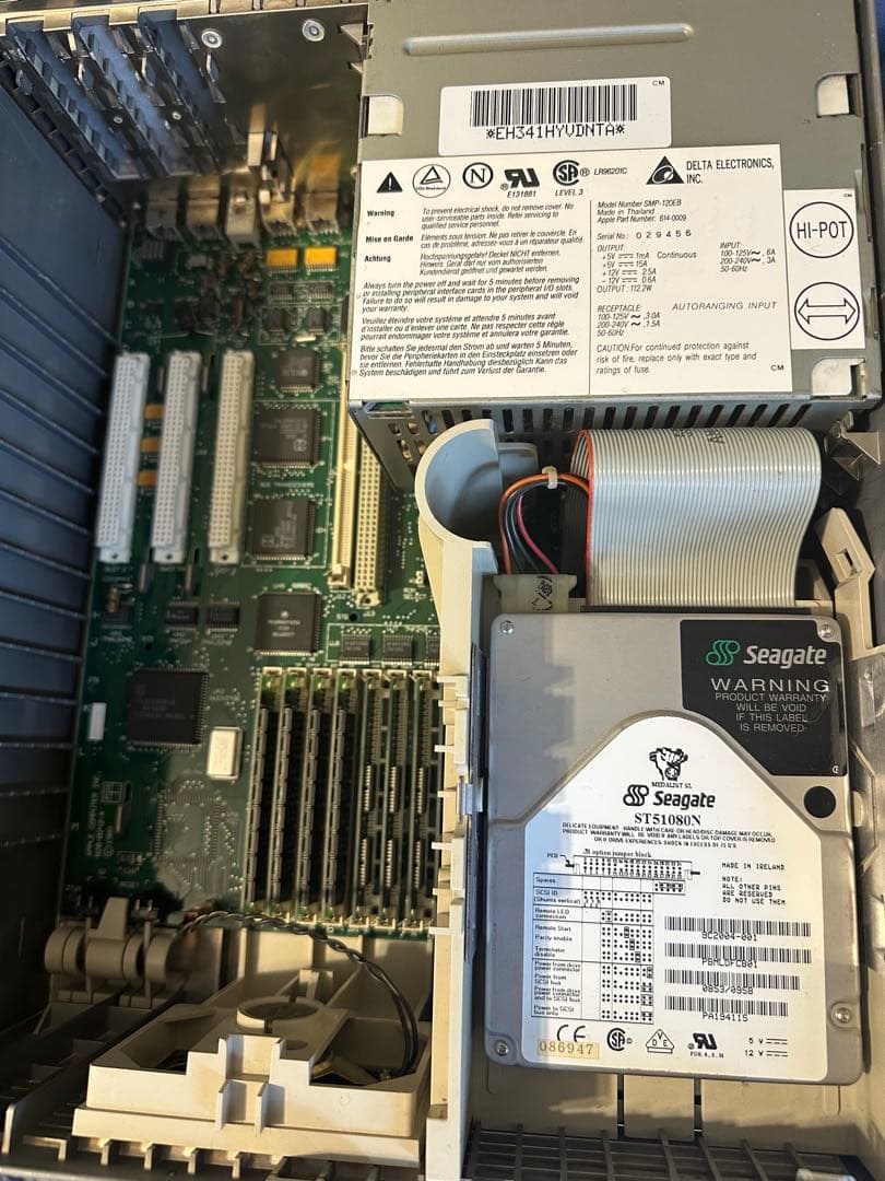 動作確認済Apple Macintosh IIci RAM20MB/HDD1GB