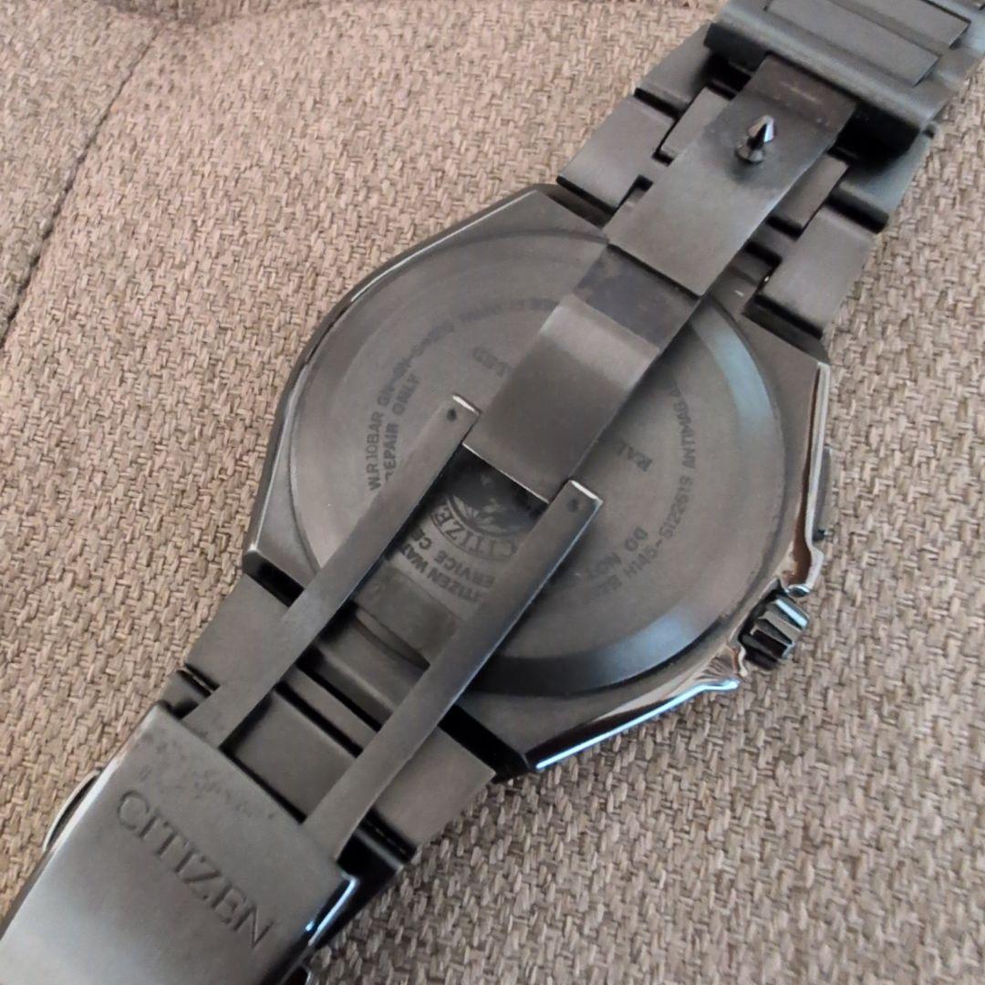 【美品】CITIZEN アテッサ ACT Line ブラックチタニウム