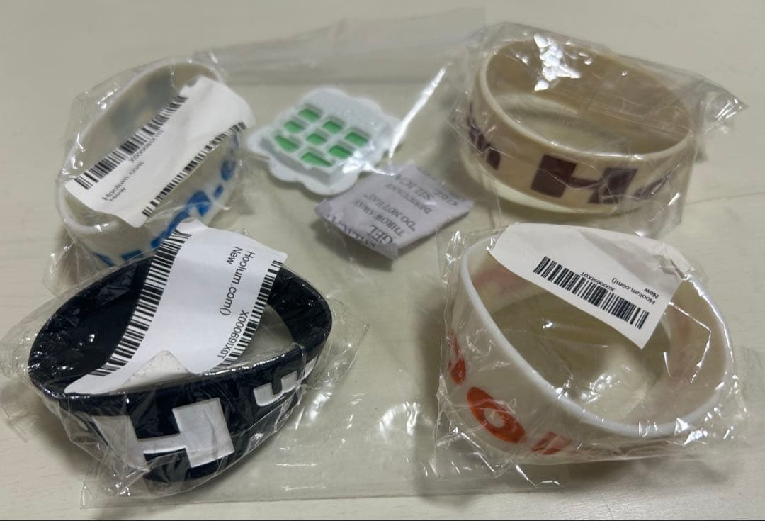 Hoolum ラバーバンド4個セット 赤西 錦戸 着用