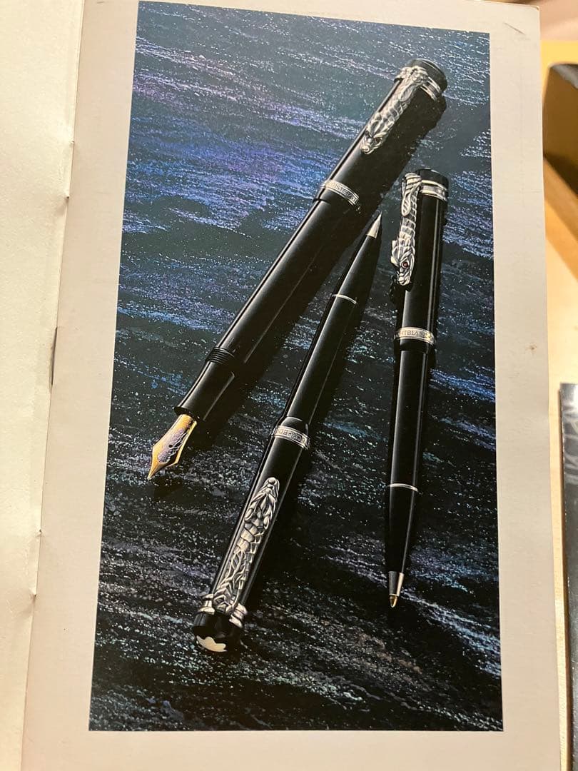 ナ*ン様 新品未使用！モンブラン万年筆 作家シリーズ1993 インペリアル・ドラ