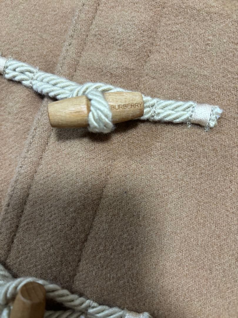 未使用 バーバリー ダッフルコート 90〜100 キャメル アウター ダッフル