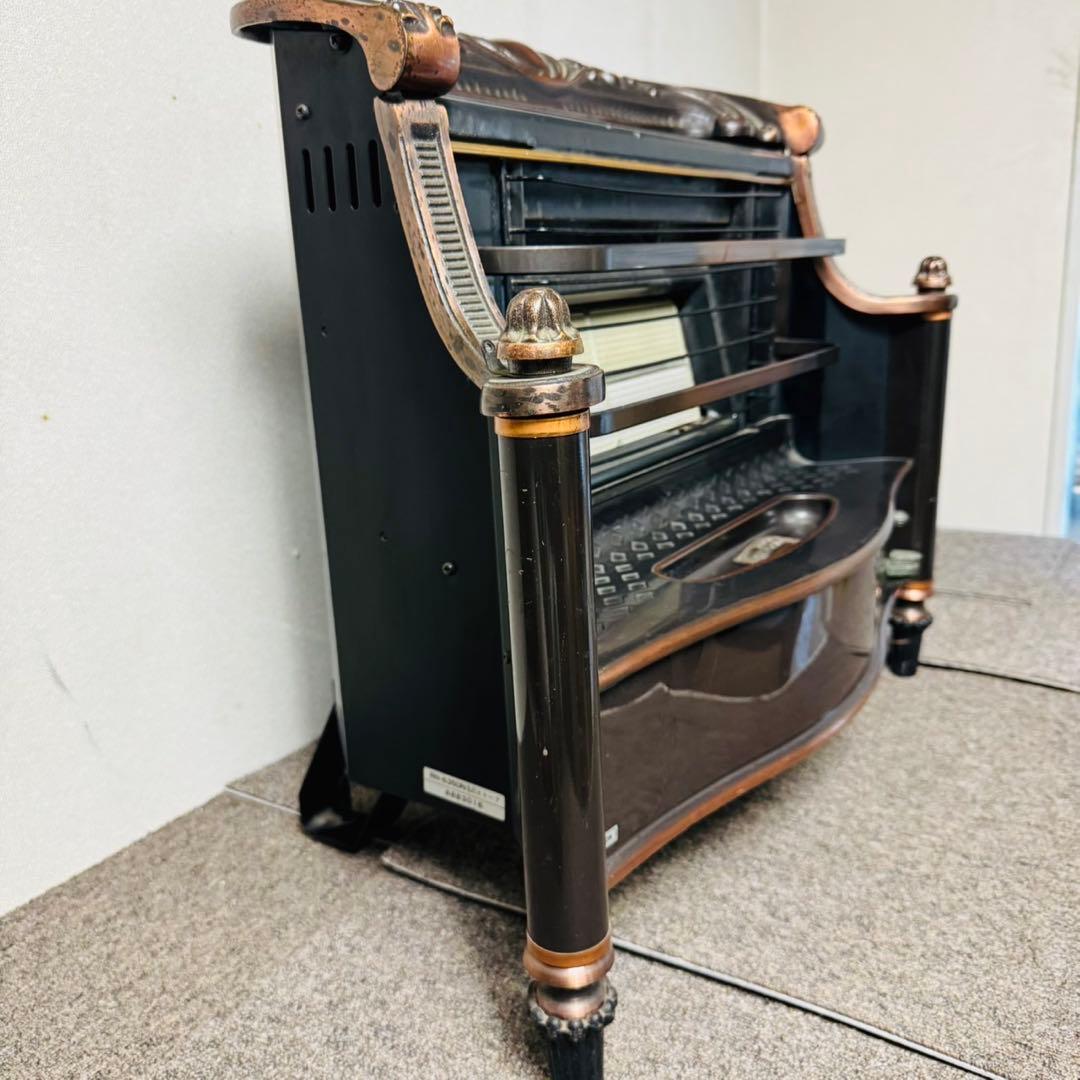 C41アンティーク品✨リンナイ ガスストーブ 都市ガス用 暖炉型