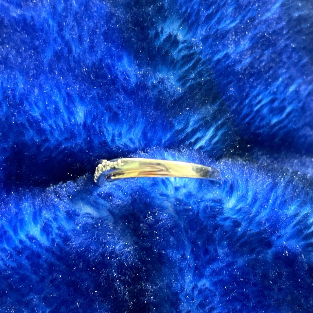 STAR JEWELRY ピンキーリング　K10 D0.02