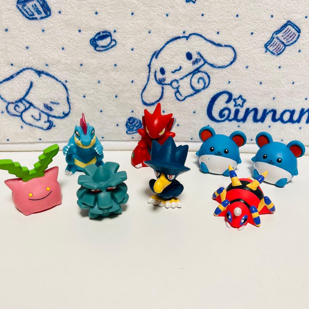 ポケモン　指人形、塩ビ・消しゴムフィギュアetc（分売不可）