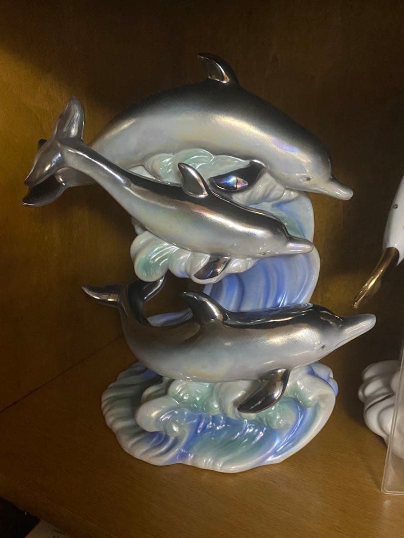希少♦️ドルフィン ブランデー 3匹♦️オリジナル ブルー♦️未開封