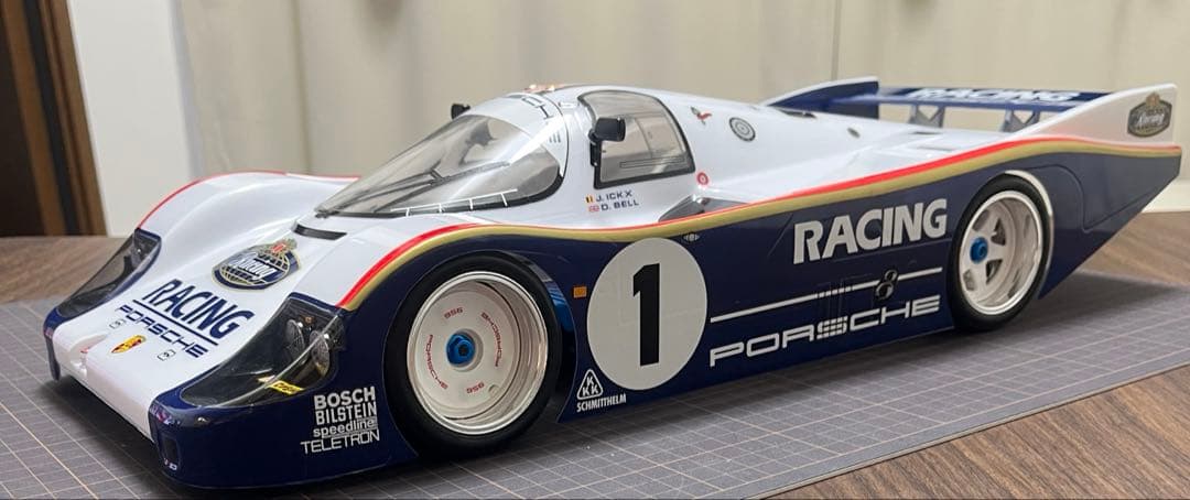 確認用タミヤTRF421 PORSCHE956 1号車