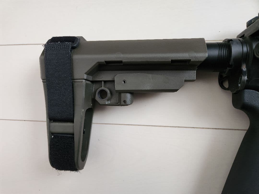 東京マルイ M4 MWS CQBR ブロック１ FBI HRT風 カスタム