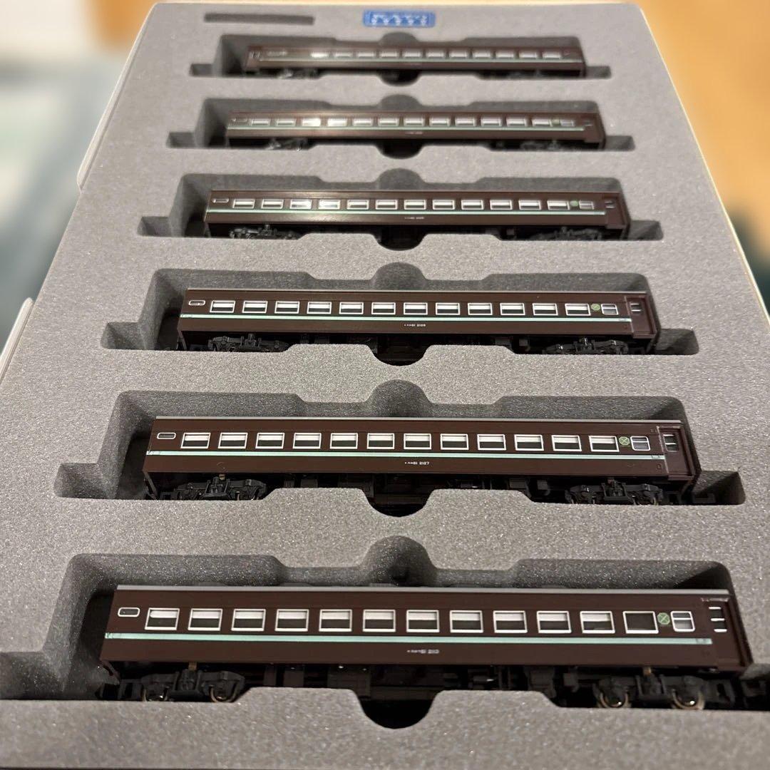 KATO 10-176スロ81系 和式客車ふれあい6両セット④付属品未使用未開封