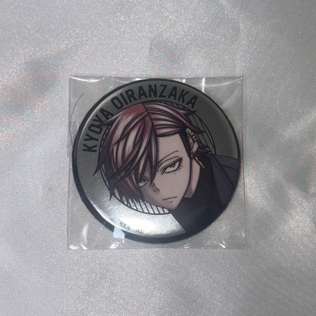 桃源暗鬼 ファボテリア characha メタル缶バッジ メタリック 花魁坂京