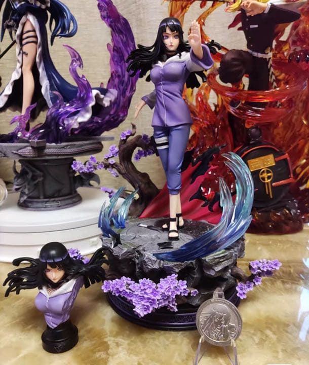 NARUTO ナルト 日向ヒナタ 1/7 ガレージキット ガレキ スタチュー ①