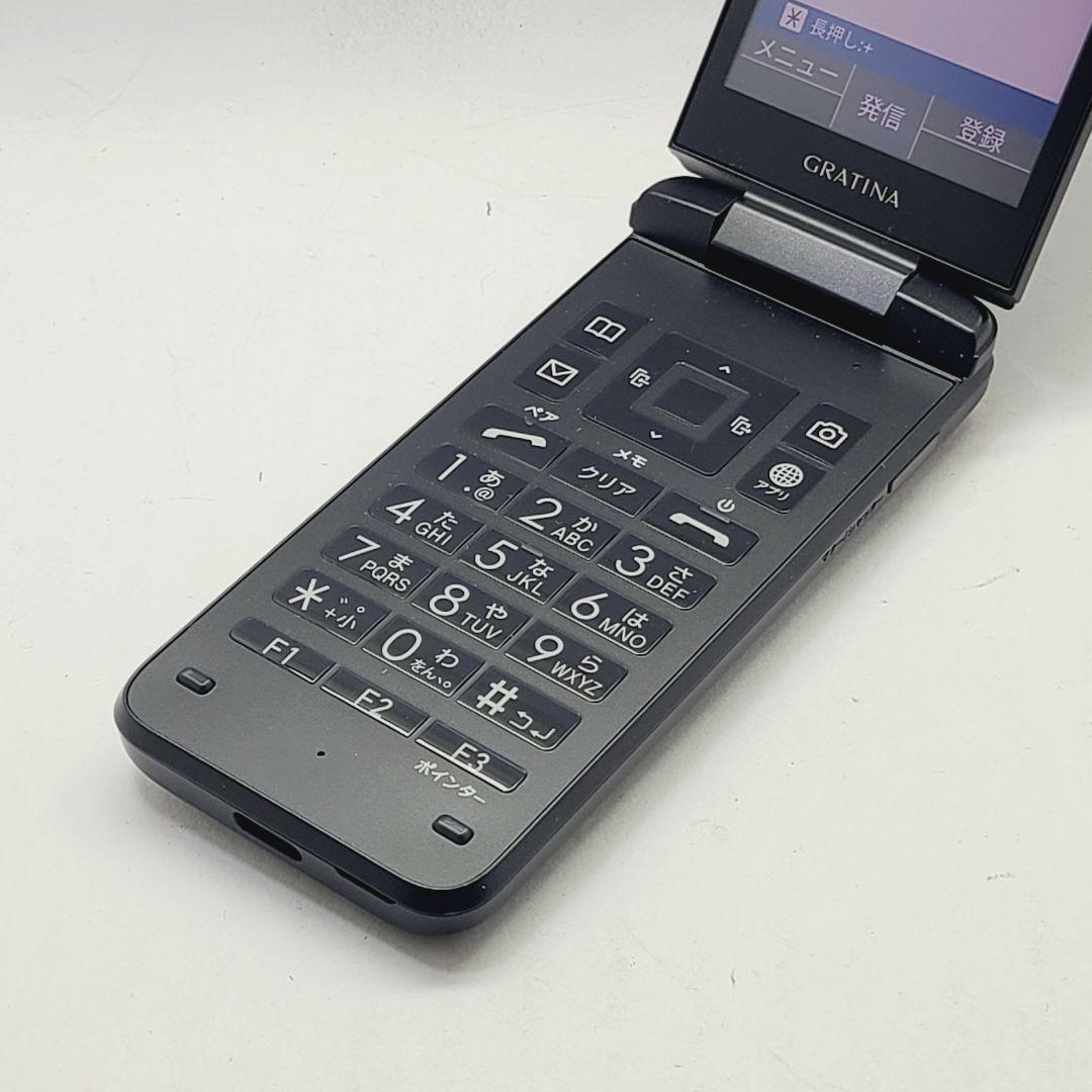 ☆現行モデル☆ GRATINA KYF44 au SIMフリー ガラホ ①
