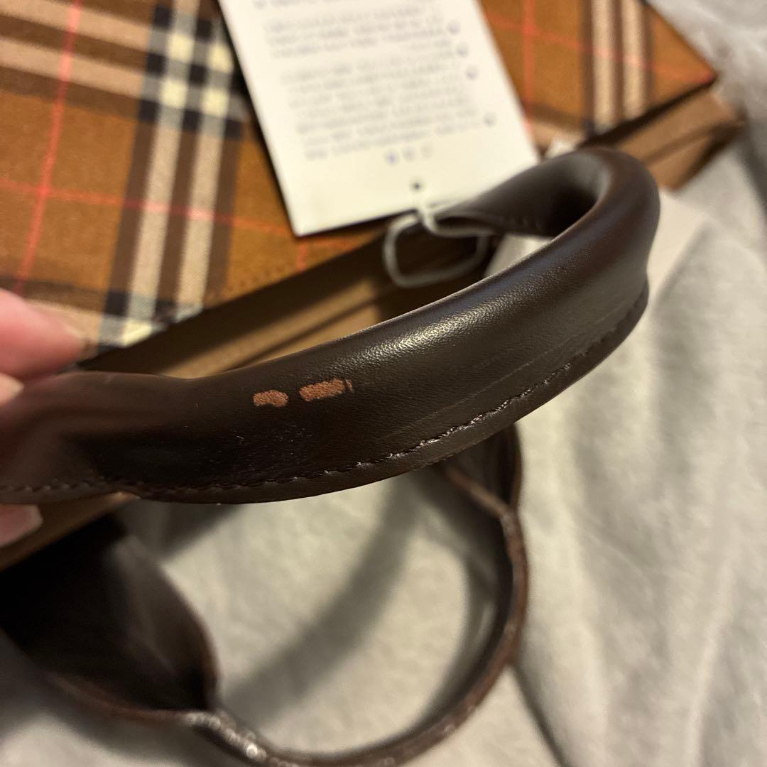 バーバリーブルーレーベル　ハンドバック