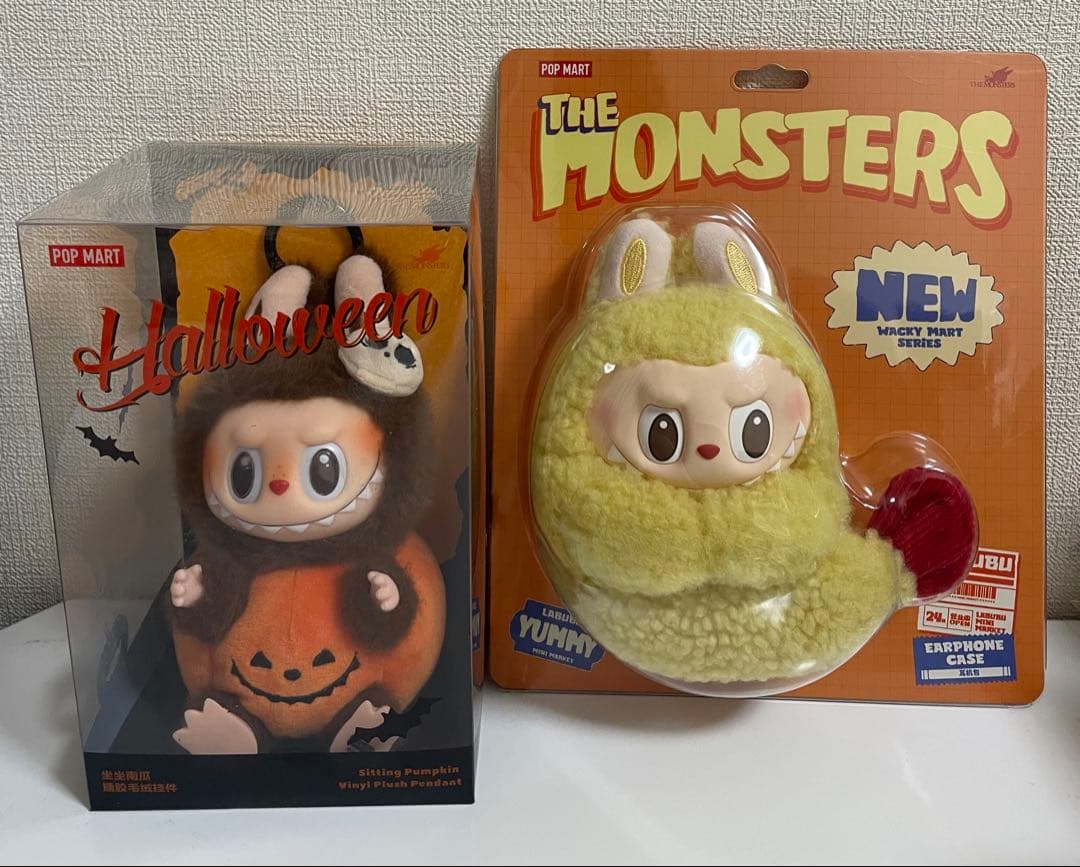 ラブブ Wacky Martイヤホンケース エビフライ＆ パンプキン