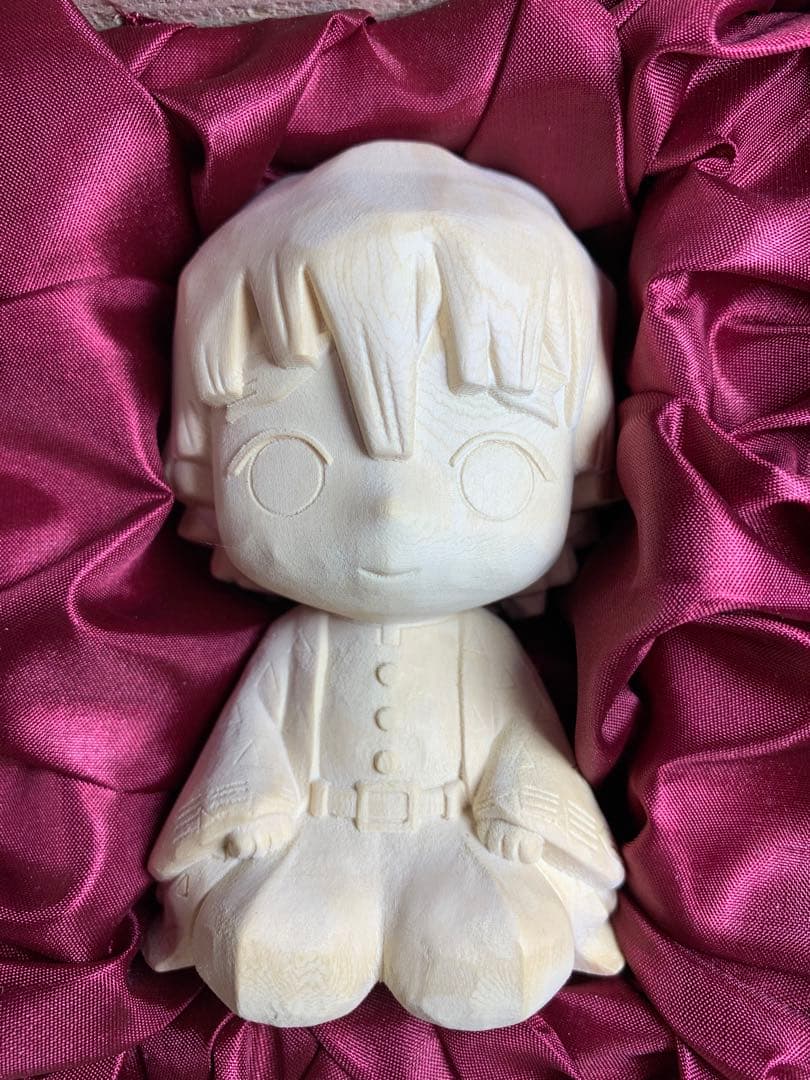 鬼滅の刃 我妻善逸 木彫りの善逸 檜 限定品 C99299238 オ