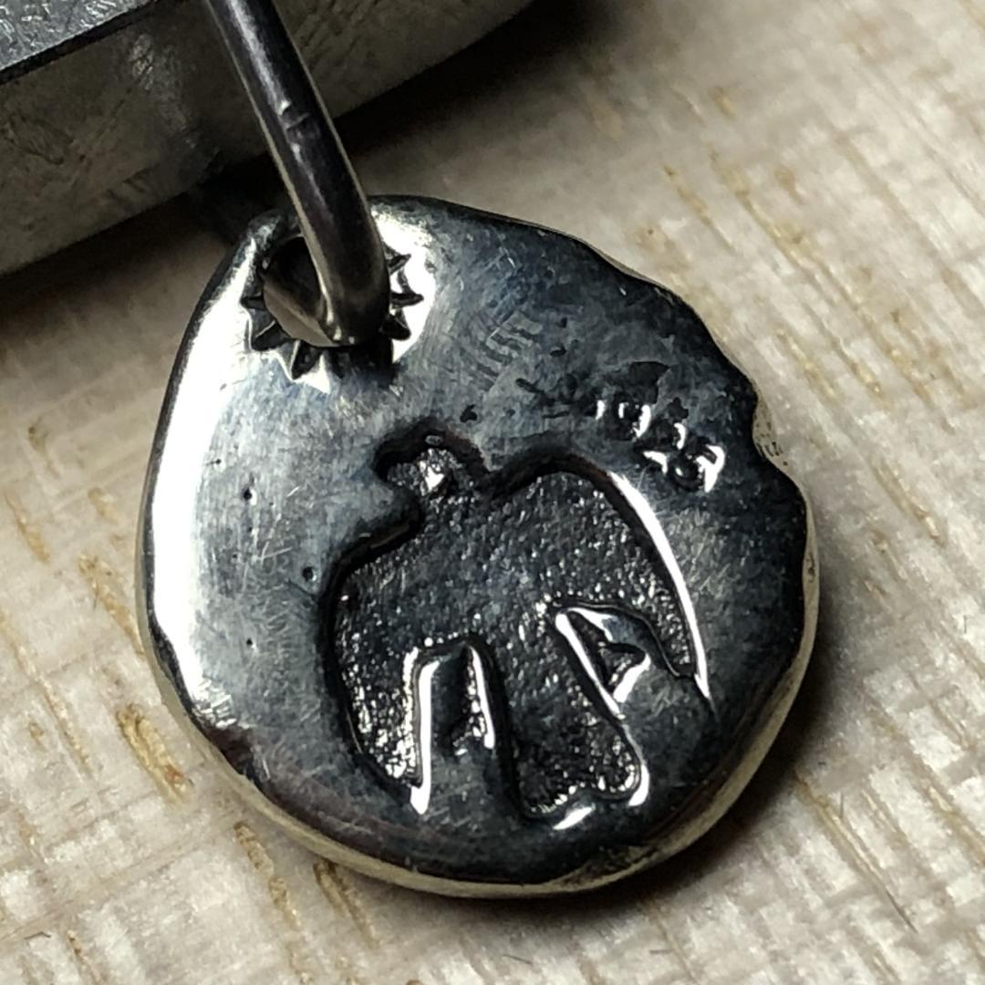 ムオニオナルスタ隕石 メッキ処理済み ペンダントトップ 鉄隕石 重さ約