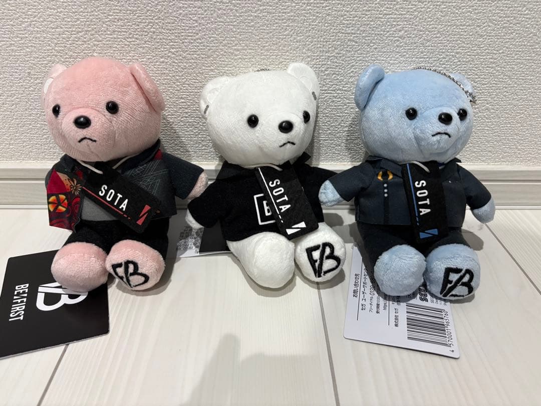 BE:FIRST SOTA マスコット クマ 3点セット