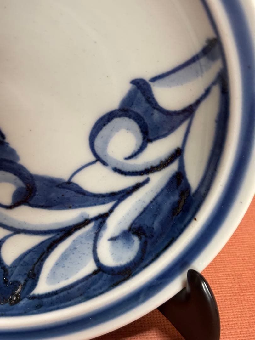 日本人初大英博物館個展鬼才澤田痴陶人作染付柘榴文