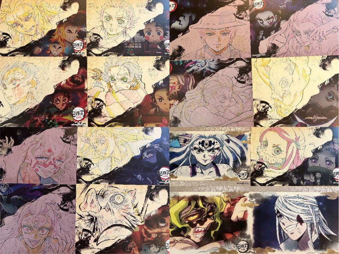 ufotable cafe 過去ランチョンマット まとめ売り 106枚 鬼滅の刃