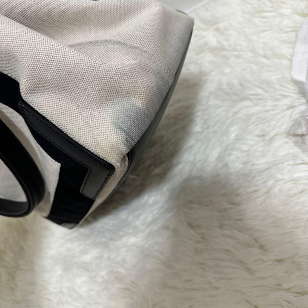 BALENCIAGA トートバッグ アイボリー ブラック　売り切りセール
