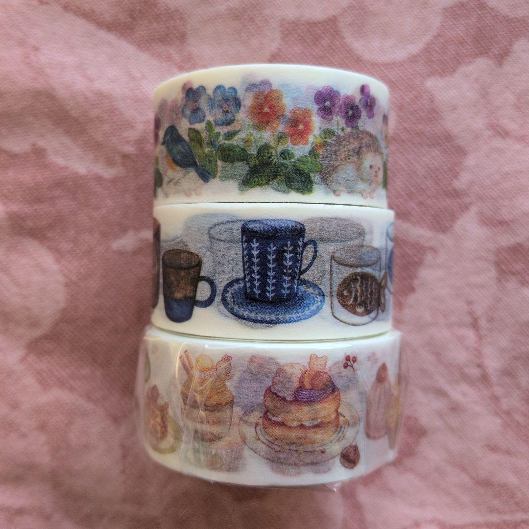 新品＆残量約9割 haruiro マスキングテープ 3個 作家 廃番など - メルカリ