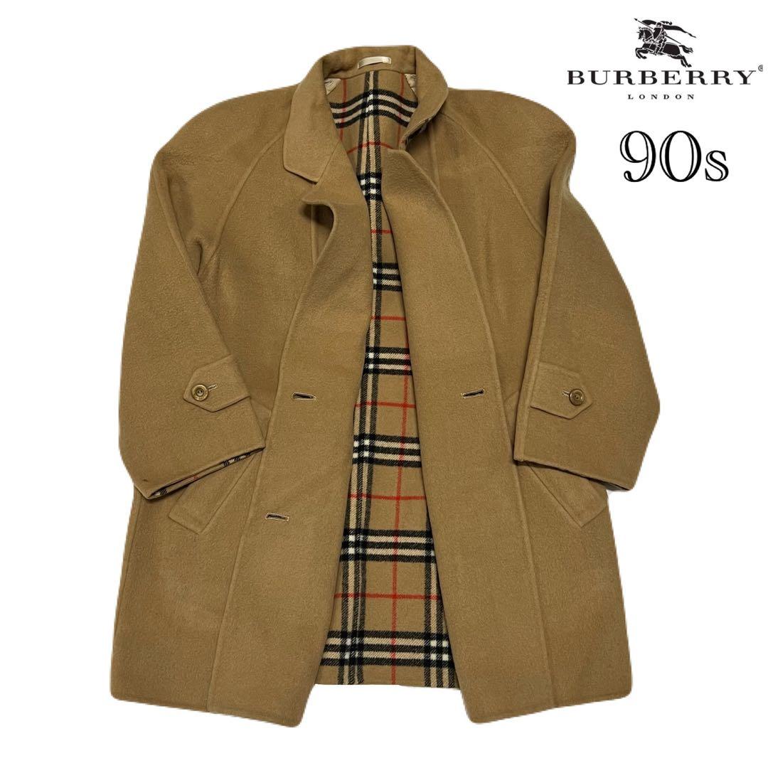 バーバリーウールコート希少 90s Burberrys ノバチェック