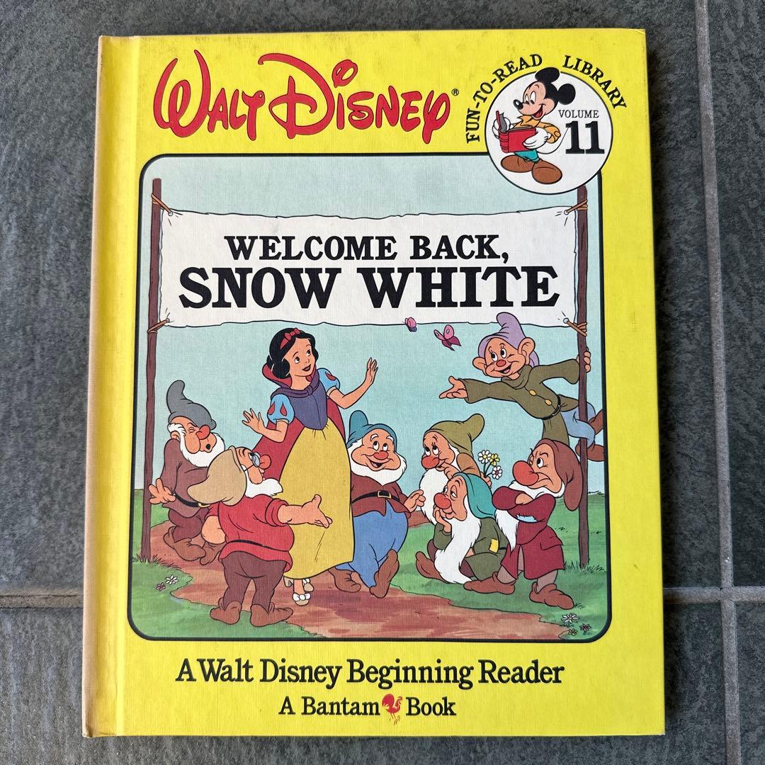 激レア‼️ ディズニー絵本 白雪姫 ビンテージ絵本 - メルカリ